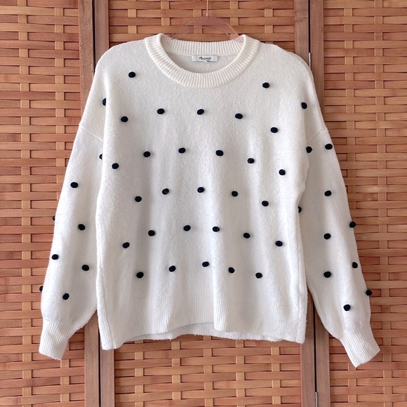 Madewell Brockton Bobble Sweater in Coziest Yarn - Picture 2 of 6